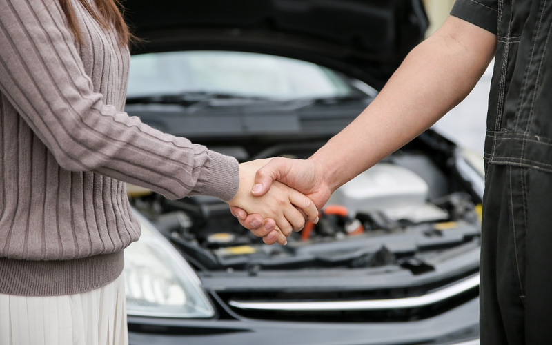 お車の引取・お支払い